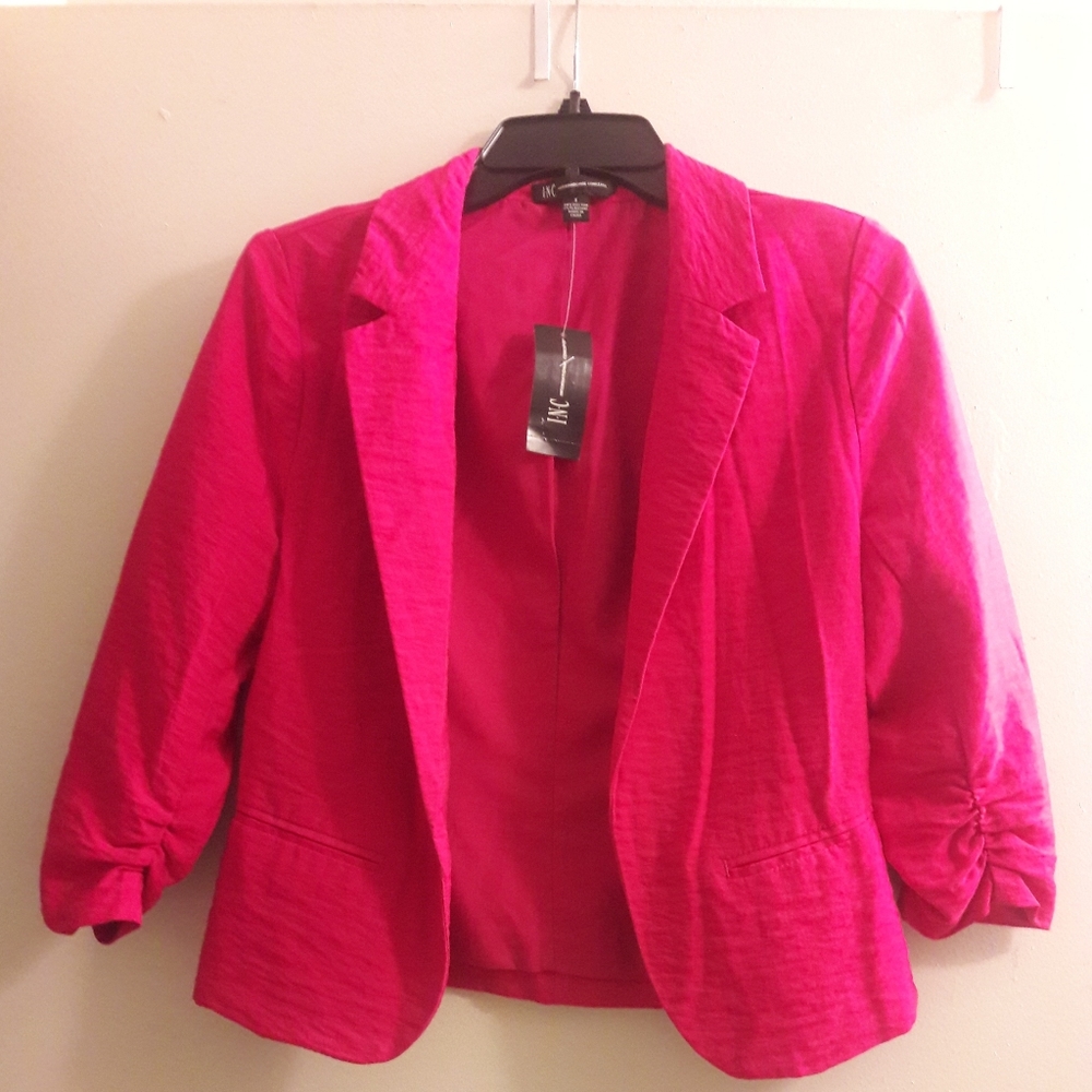 Ladies Red short Jacket Blouse